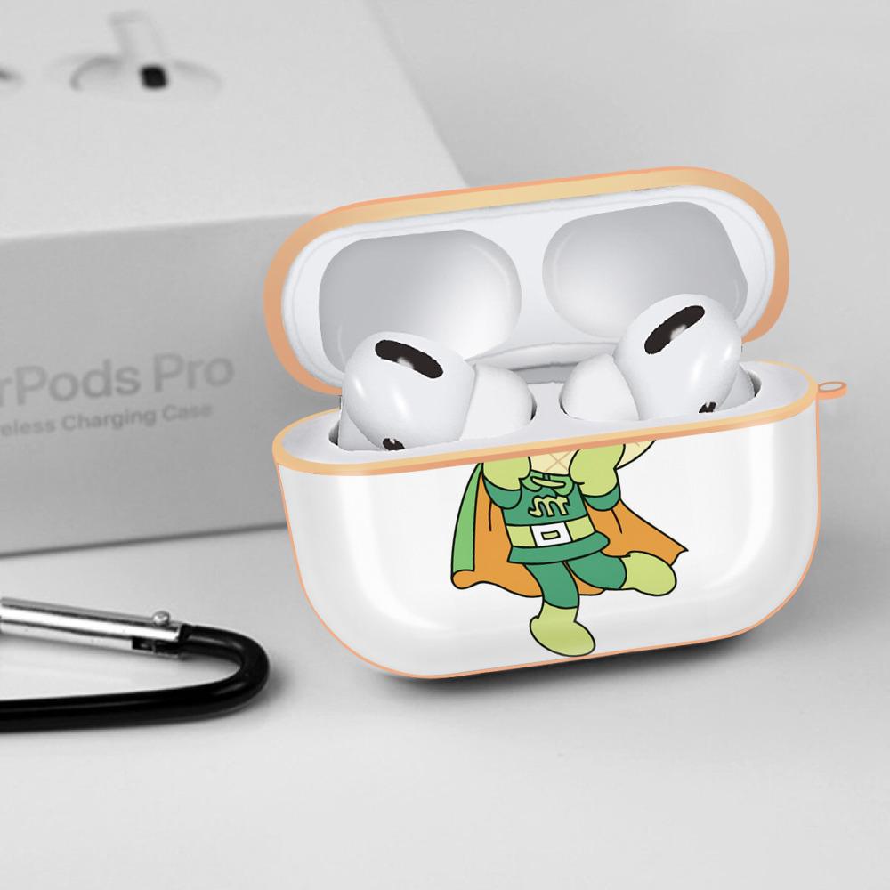 アンパンマン Anpanman 【AirPods Pro用】ハードシェル保護ケース｜耐衝撃・防指紋・カラビナ付き商品仕様