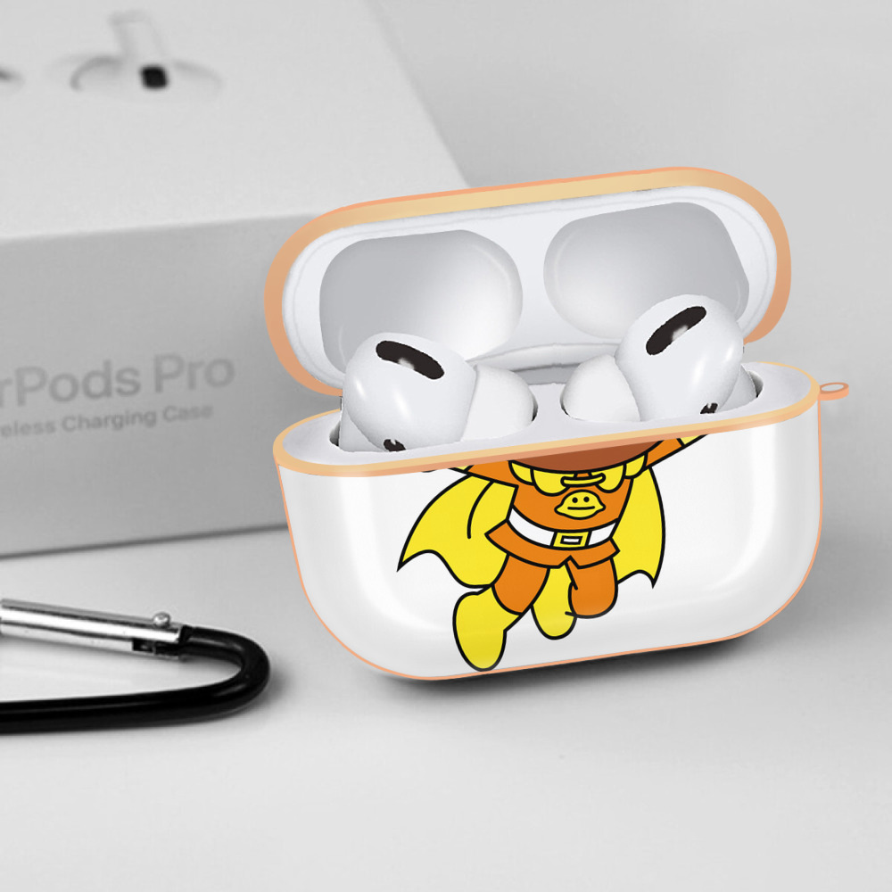 アンパンマン Anpanman 【AirPods Pro用】ハードシェル保護ケース｜耐衝撃・防指紋・カラビナ付き商品仕様