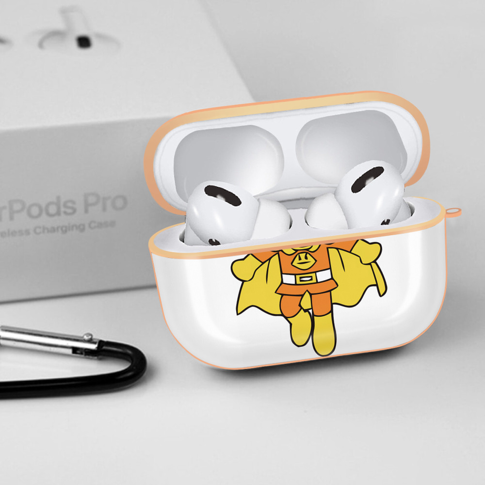 アンパンマン Anpanman 【AirPods Pro用】ハードシェル保護ケース｜耐衝撃・防指紋・カラビナ付き商品仕様
