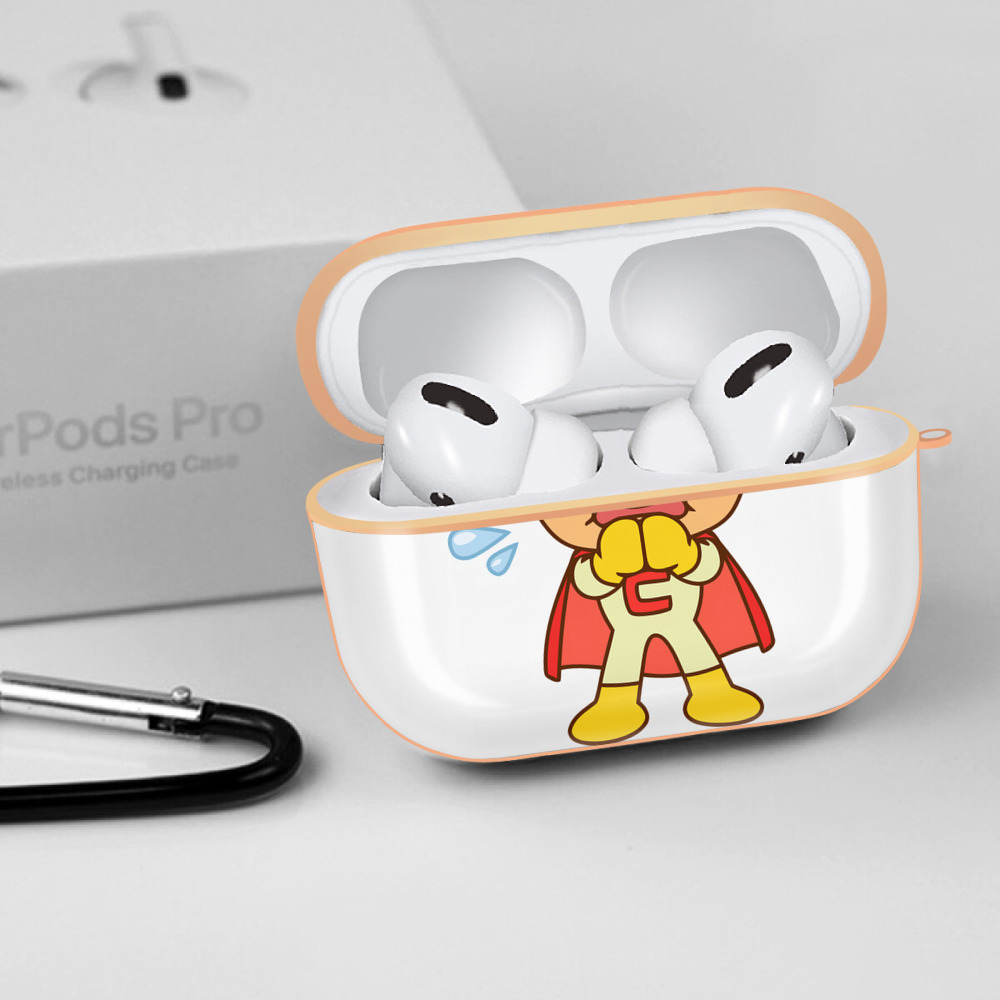 アンパンマン Anpanman 【AirPods Pro用】ハードシェル保護ケース｜耐衝撃・防指紋・カラビナ付き商品仕様