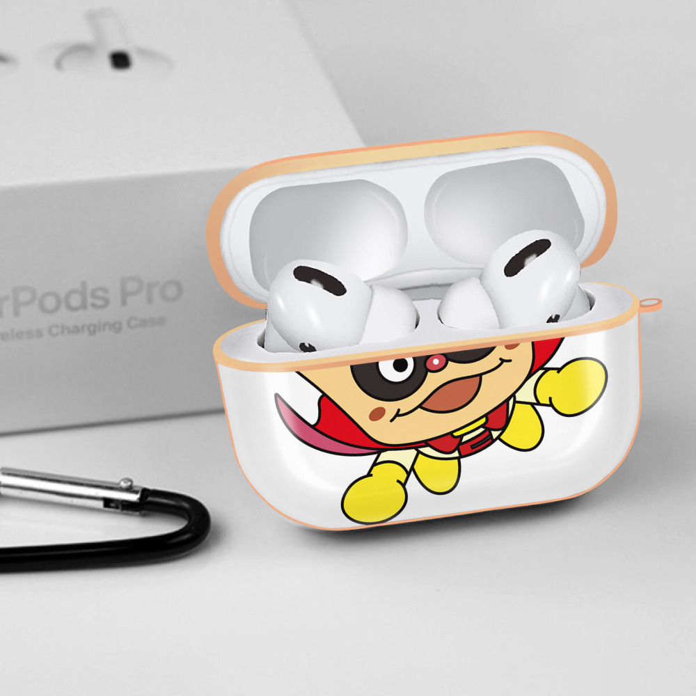 アンパンマン Anpanman 【AirPods Pro用】ハードシェル保護ケース｜耐衝撃・防指紋・カラビナ付き商品仕様