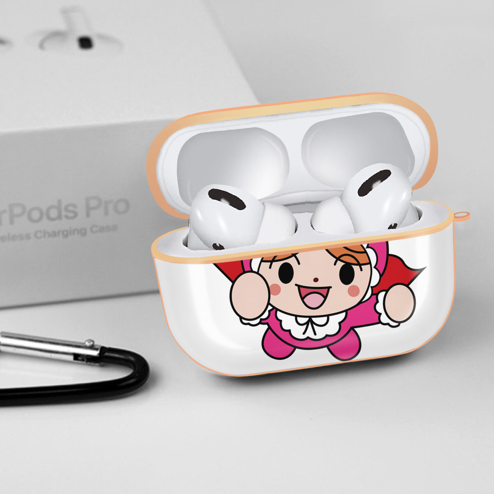 アンパンマン Anpanman 【AirPods Pro用】ハードシェル保護ケース｜耐衝撃・防指紋・カラビナ付き商品仕様