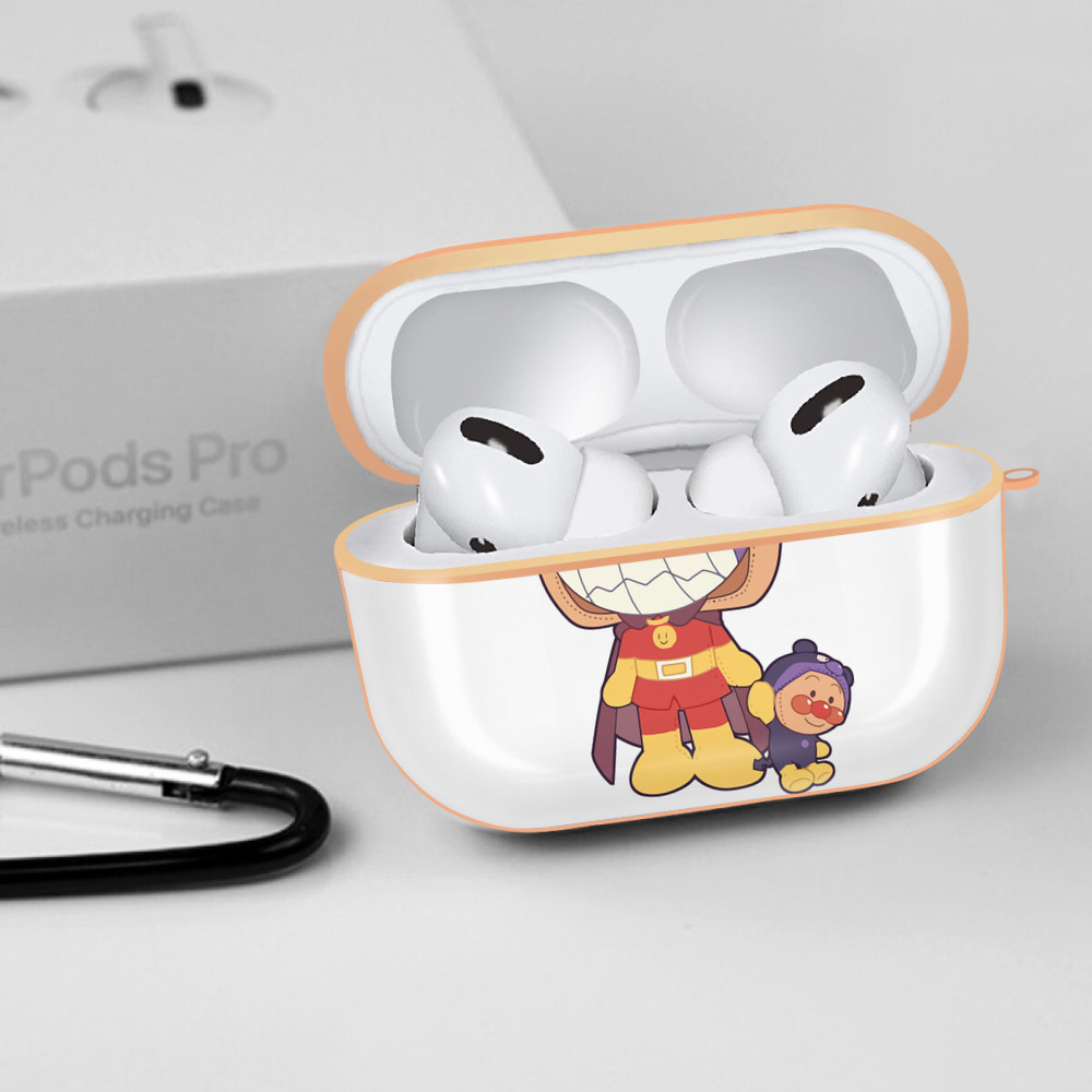 アンパンマン Anpanman 【AirPods Pro用】ハードシェル保護ケース｜耐衝撃・防指紋・カラビナ付き商品仕様