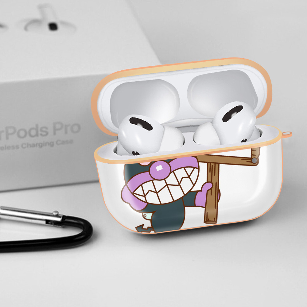 アンパンマン Anpanman 【AirPods Pro用】ハードシェル保護ケース｜耐衝撃・防指紋・カラビナ付き商品仕様