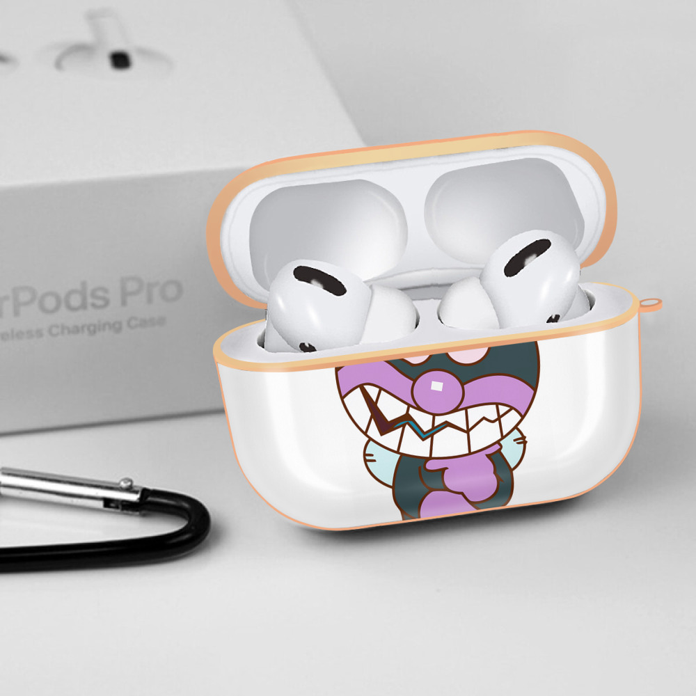 アンパンマン Anpanman 【AirPods Pro用】ハードシェル保護ケース｜耐衝撃・防指紋・カラビナ付き商品仕様