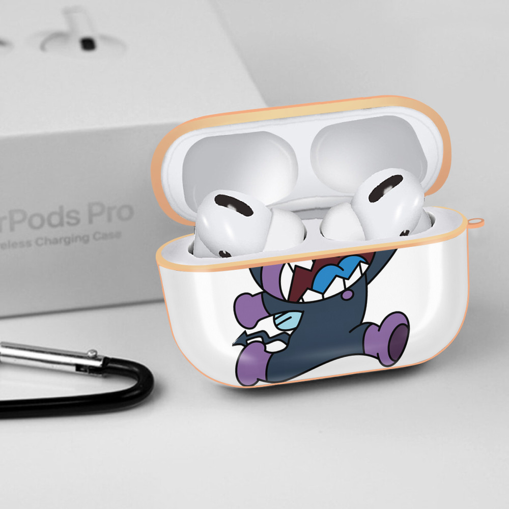 アンパンマン Anpanman 【AirPods Pro用】ハードシェル保護ケース｜耐衝撃・防指紋・カラビナ付き商品仕様