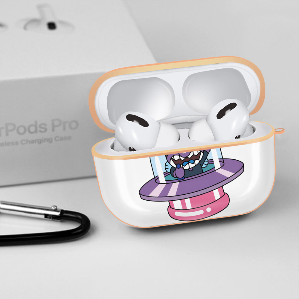 アンパンマン Anpanman 【AirPods Pro用】ハードシェル保護ケース｜耐衝撃・防指紋・カラビナ付き商品仕様