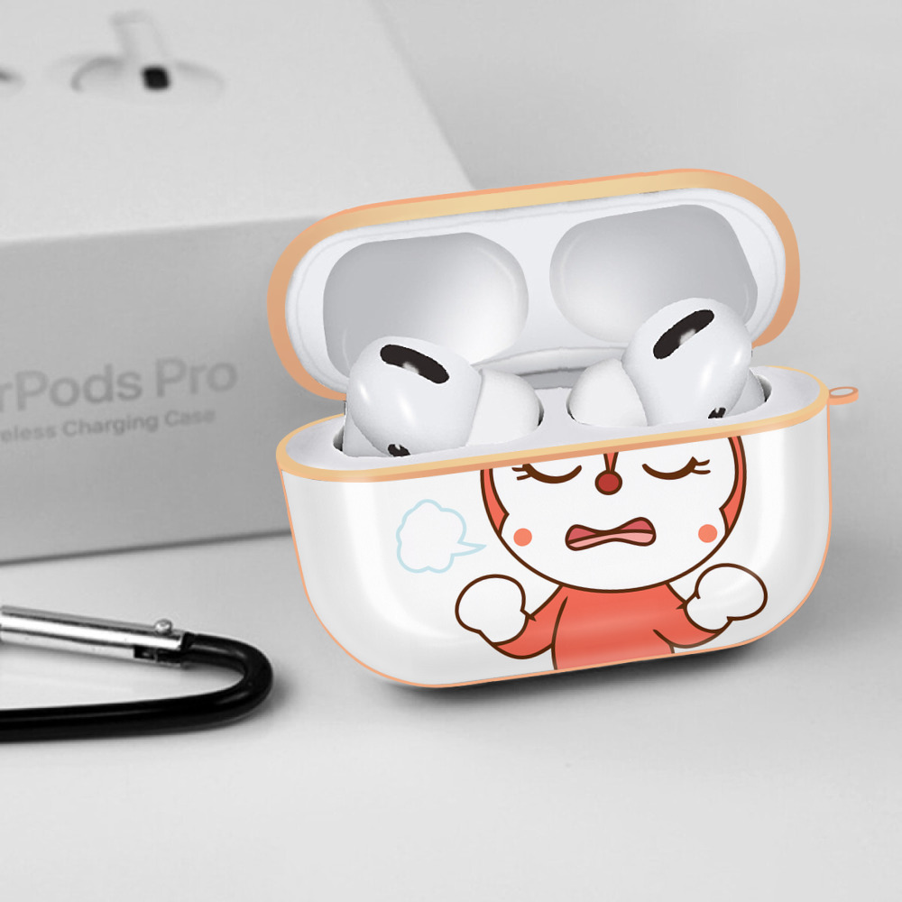 アンパンマン Anpanman 【AirPods Pro用】ハードシェル保護ケース｜耐衝撃・防指紋・カラビナ付き商品仕様