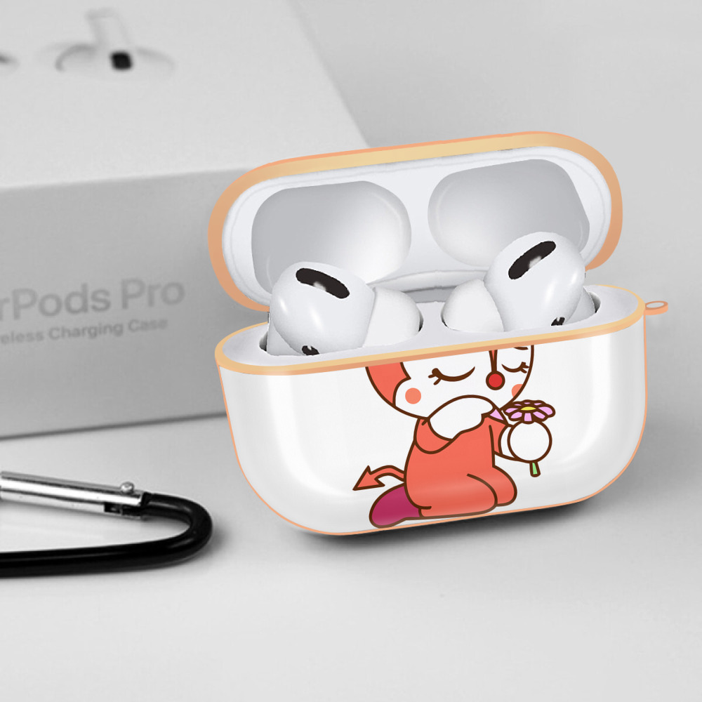 アンパンマン Anpanman 【AirPods Pro用】ハードシェル保護ケース｜耐衝撃・防指紋・カラビナ付き商品仕様