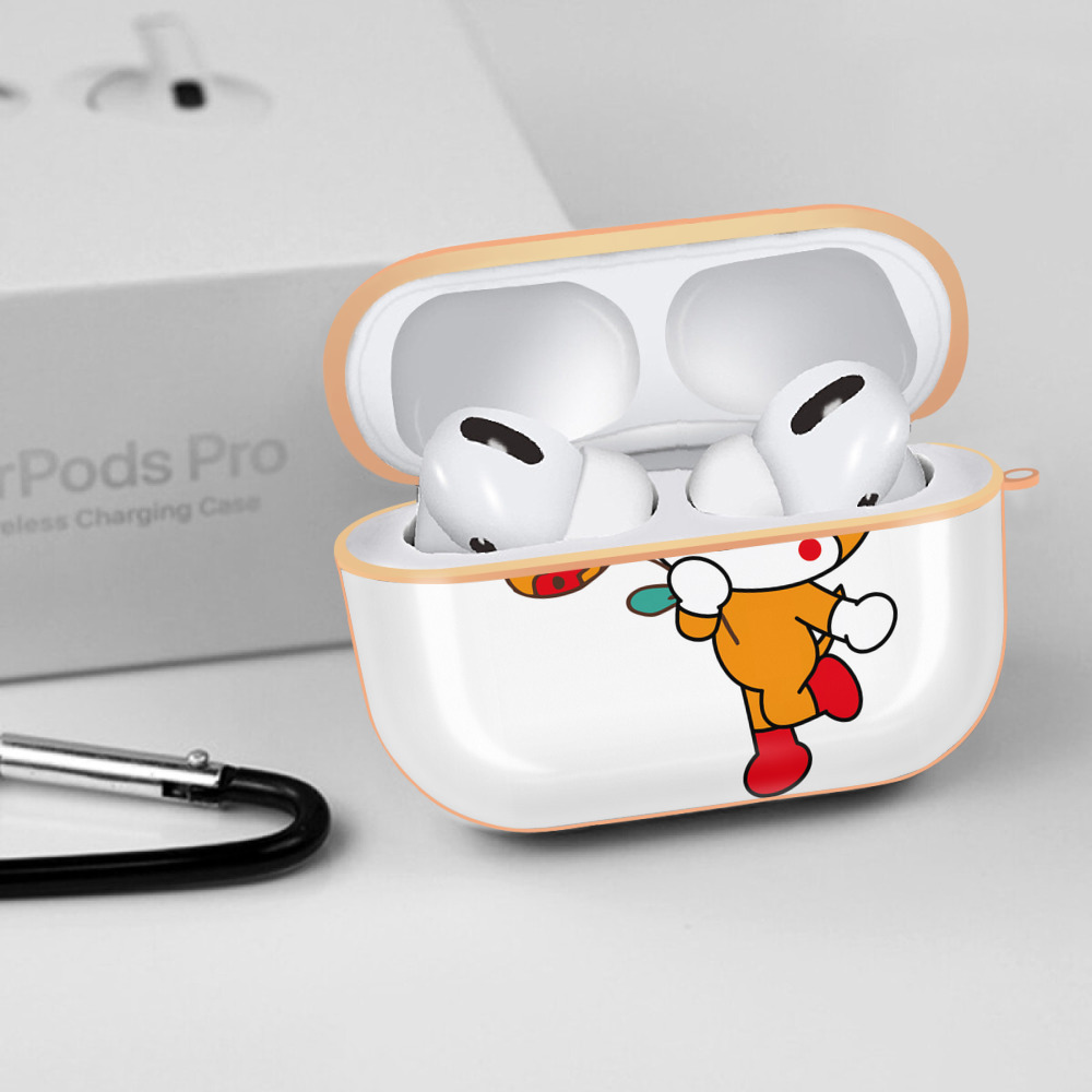 アンパンマン Anpanman 【AirPods Pro用】ハードシェル保護ケース｜耐衝撃・防指紋・カラビナ付き商品仕様