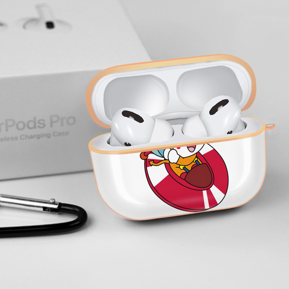 アンパンマン Anpanman 【AirPods Pro用】ハードシェル保護ケース｜耐衝撃・防指紋・カラビナ付き商品仕様