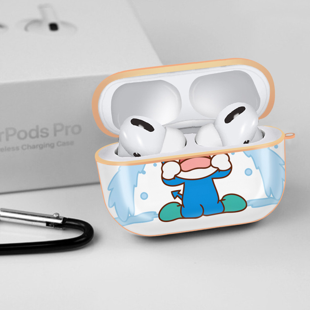 アンパンマン Anpanman 【AirPods Pro用】ハードシェル保護ケース｜耐衝撃・防指紋・カラビナ付き商品仕様