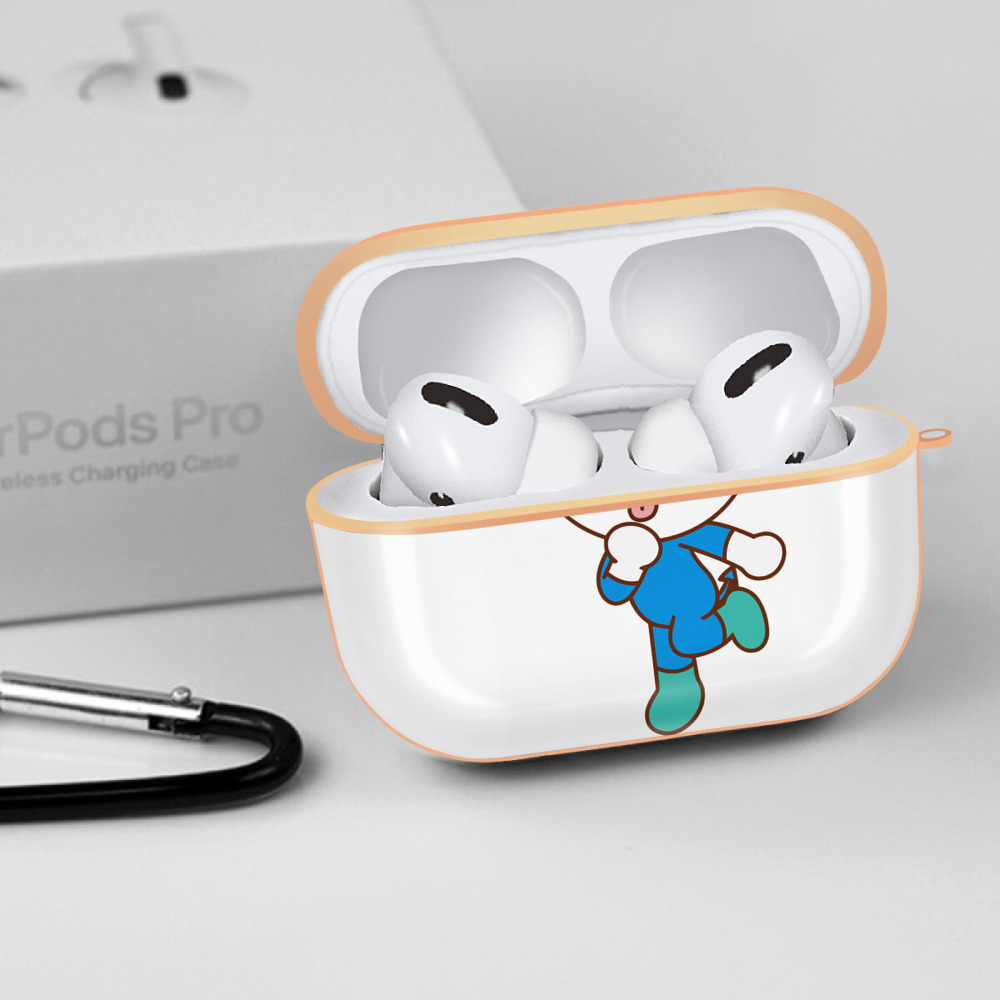 アンパンマン Anpanman 【AirPods Pro用】ハードシェル保護ケース｜耐衝撃・防指紋・カラビナ付き商品仕様