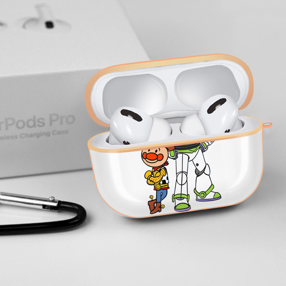 アンパンマン Anpanman 【AirPods Pro用】ハードシェル保護ケース｜耐衝撃・防指紋・カラビナ付き商品仕様