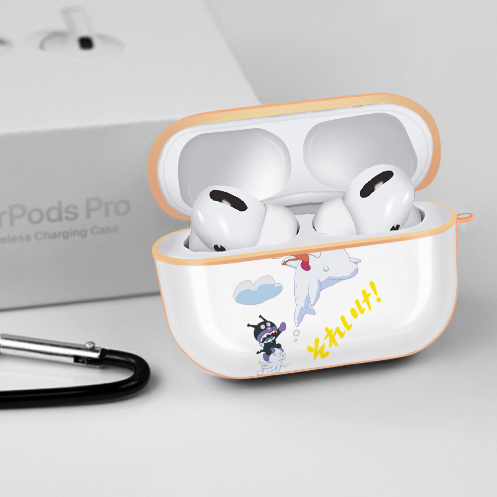 アンパンマン Anpanman 【AirPods Pro用】ハードシェル保護ケース｜耐衝撃・防指紋・カラビナ付き商品仕様