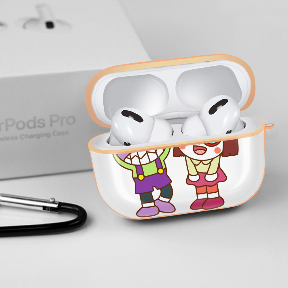 アンパンマン Anpanman 【AirPods Pro用】ハードシェル保護ケース｜耐衝撃・防指紋・カラビナ付き商品仕様