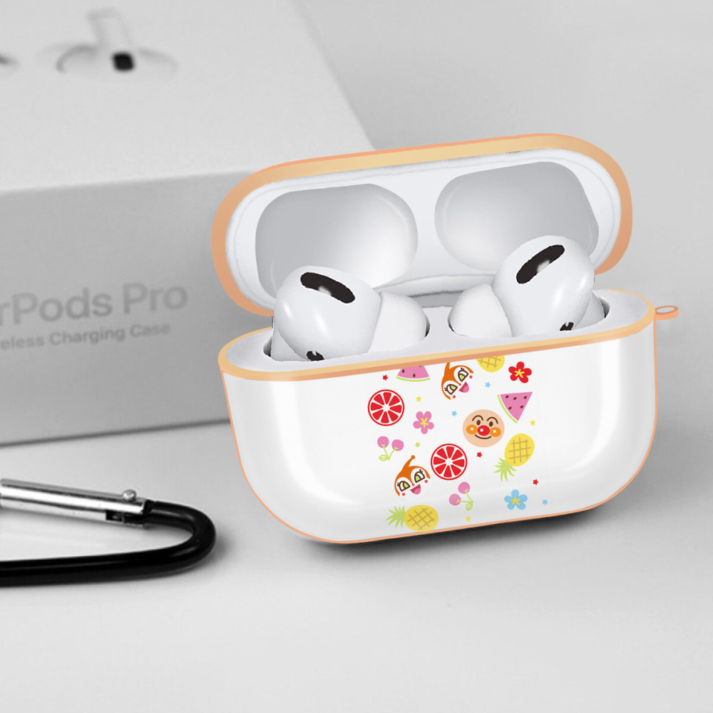 アンパンマン Anpanman 【AirPods Pro用】ハードシェル保護ケース｜耐衝撃・防指紋・カラビナ付き商品仕様