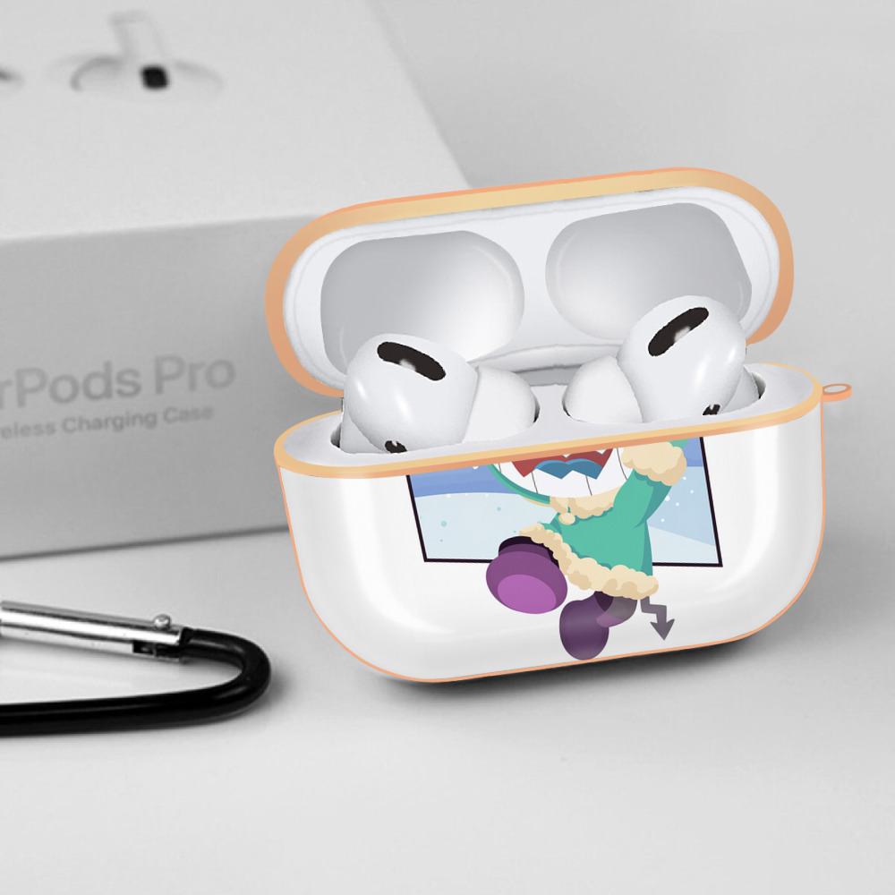アンパンマン Anpanman 【AirPods Pro用】ハードシェル保護ケース｜耐衝撃・防指紋・カラビナ付き商品仕様