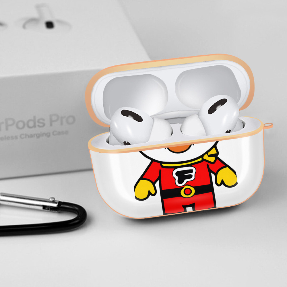 アンパンマン Anpanman 【AirPods Pro用】ハードシェル保護ケース｜耐衝撃・防指紋・カラビナ付き商品仕様