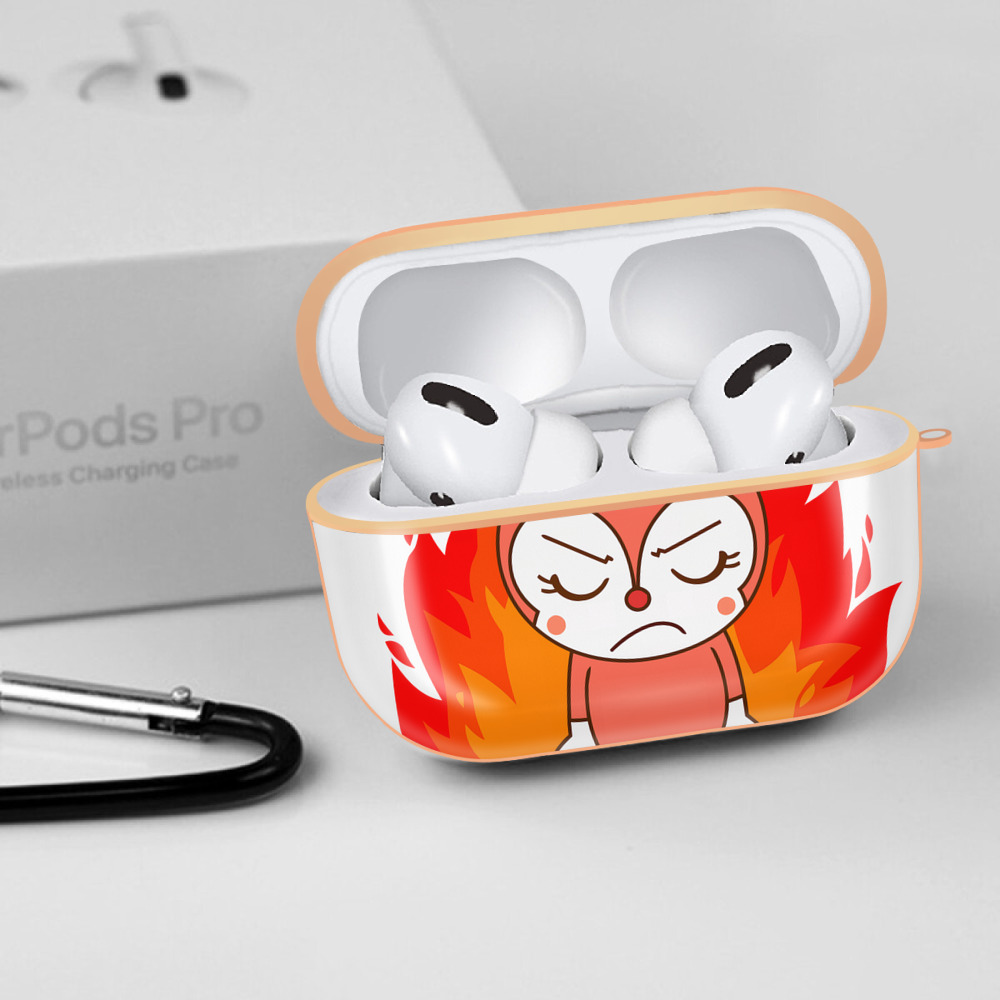 アンパンマン Anpanman 【AirPods Pro用】ハードシェル保護ケース｜耐衝撃・防指紋・カラビナ付き商品仕様