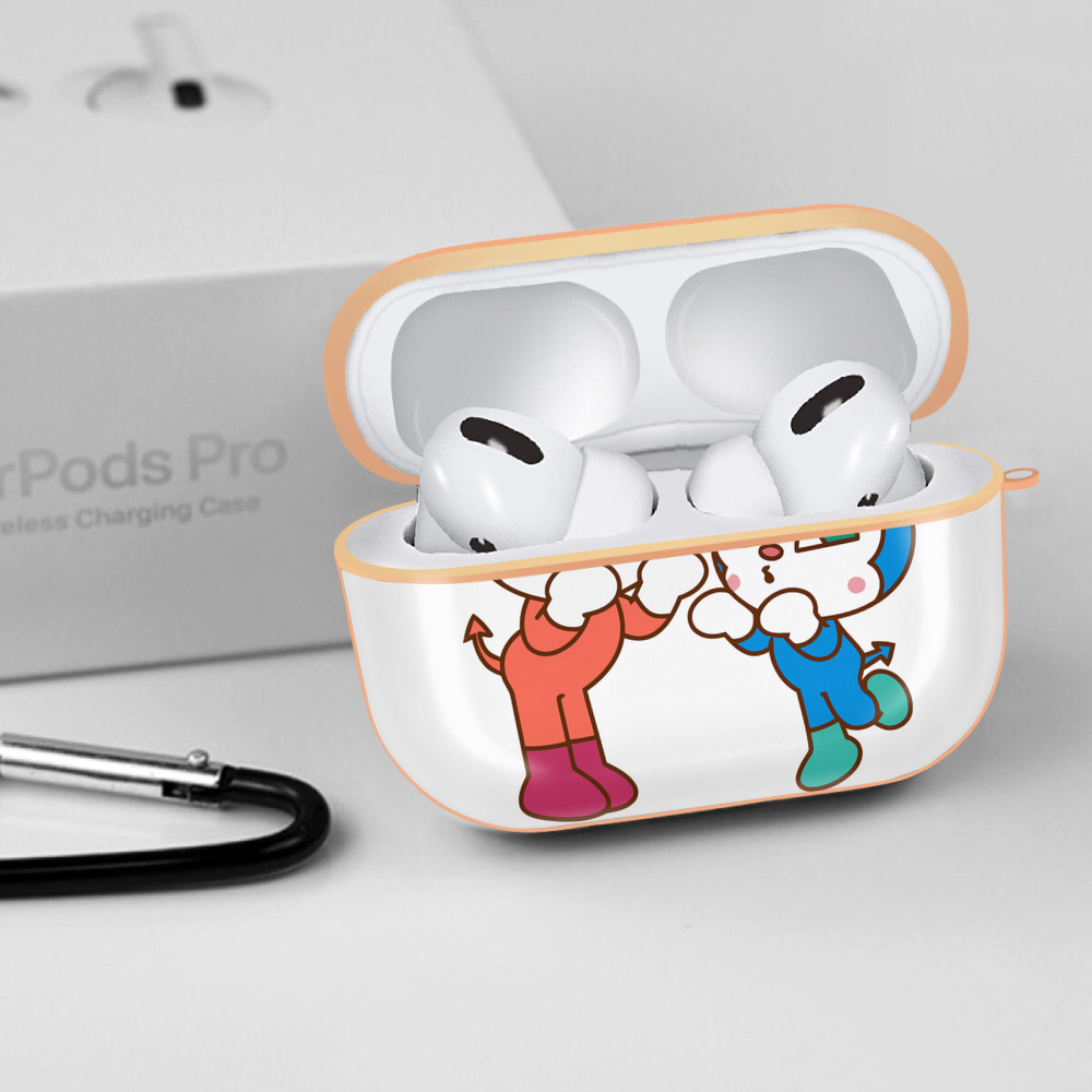 アンパンマン Anpanman 【AirPods Pro用】ハードシェル保護ケース｜耐衝撃・防指紋・カラビナ付き商品仕様