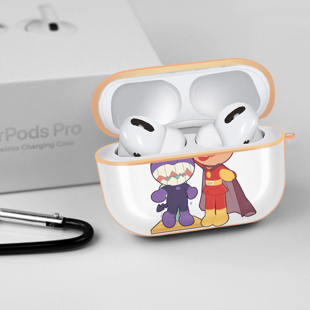 アンパンマン Anpanman 【AirPods Pro用】ハードシェル保護ケース｜耐衝撃・防指紋・カラビナ付き商品仕様