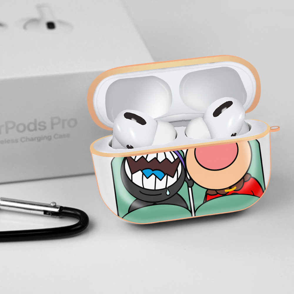 アンパンマン Anpanman 【AirPods Pro用】ハードシェル保護ケース｜耐衝撃・防指紋・カラビナ付き商品仕様