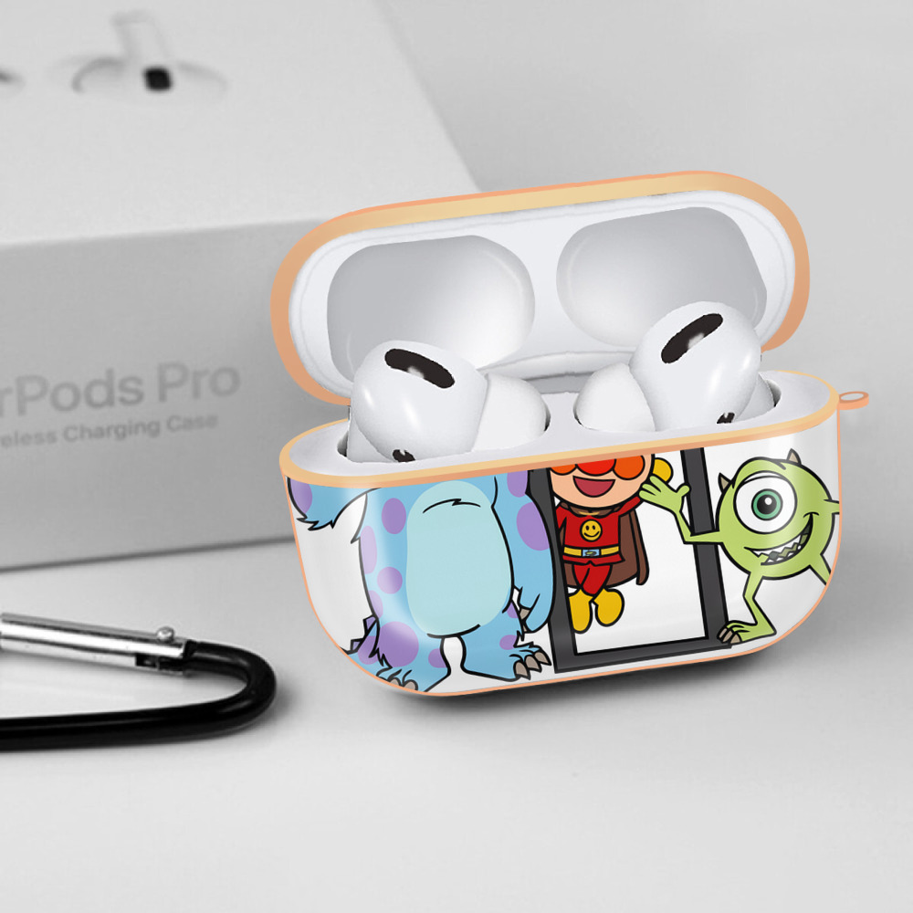 アンパンマン Anpanman 【AirPods Pro用】ハードシェル保護ケース｜耐衝撃・防指紋・カラビナ付き商品仕様
