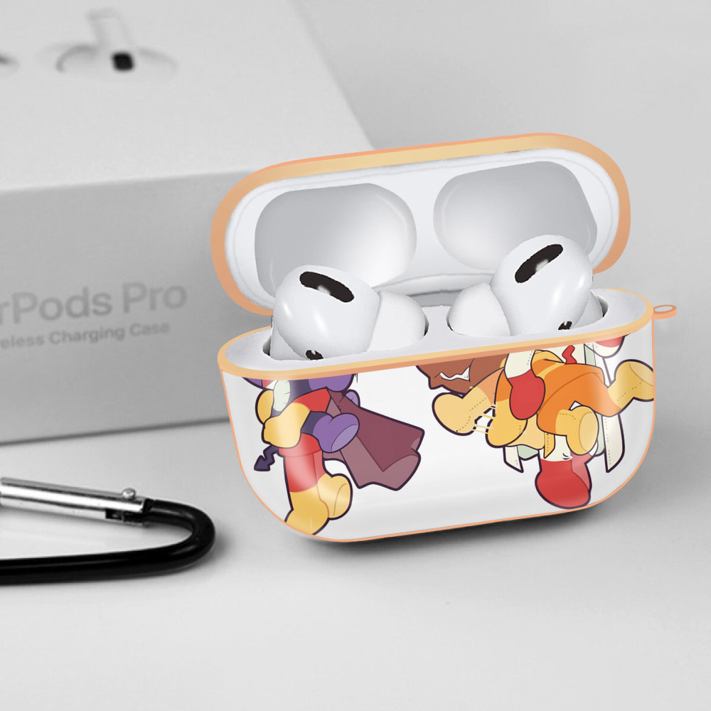 アンパンマン Anpanman 【AirPods Pro用】ハードシェル保護ケース｜耐衝撃・防指紋・カラビナ付き商品仕様
