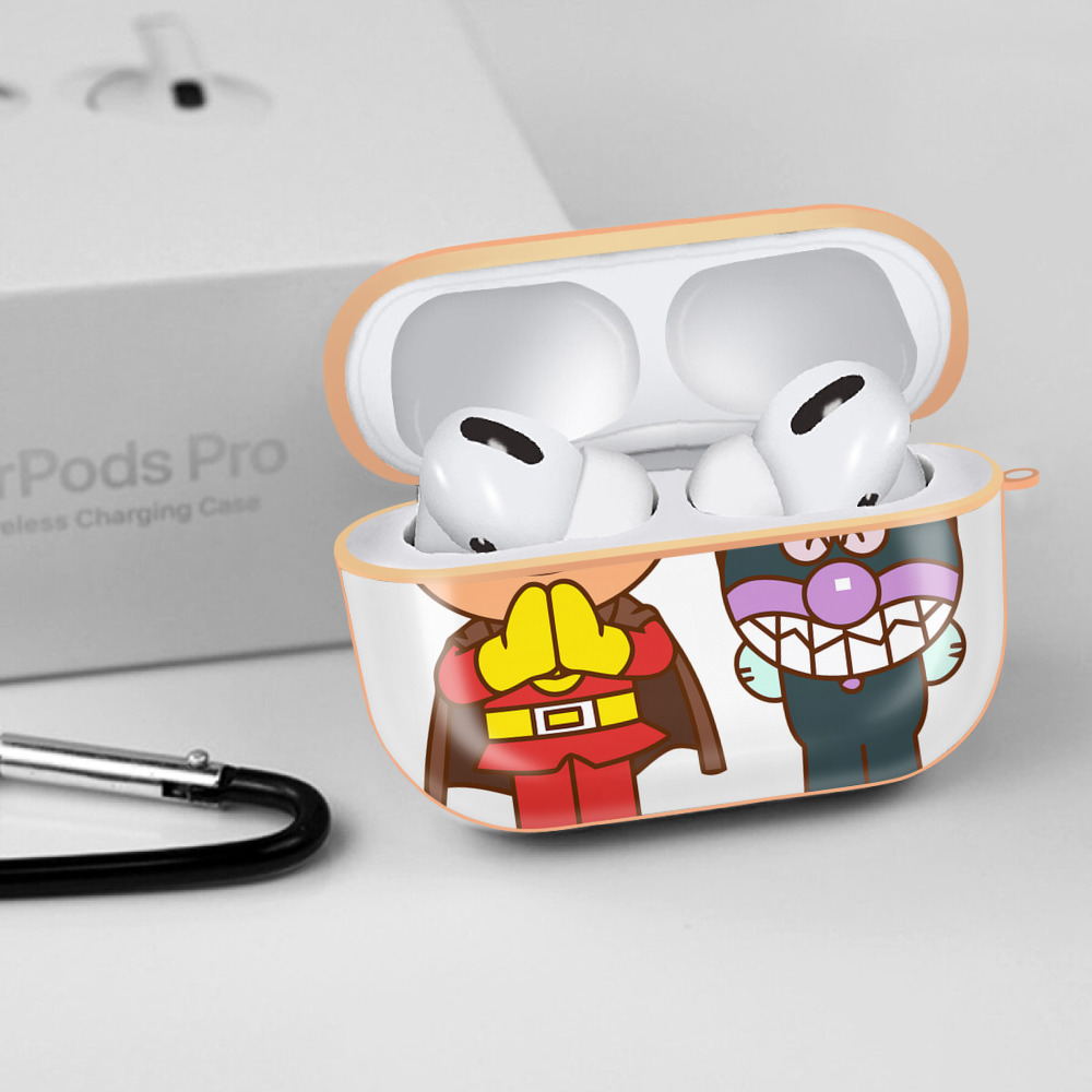 アンパンマン Anpanman 【AirPods Pro用】ハードシェル保護ケース｜耐衝撃・防指紋・カラビナ付き商品仕様