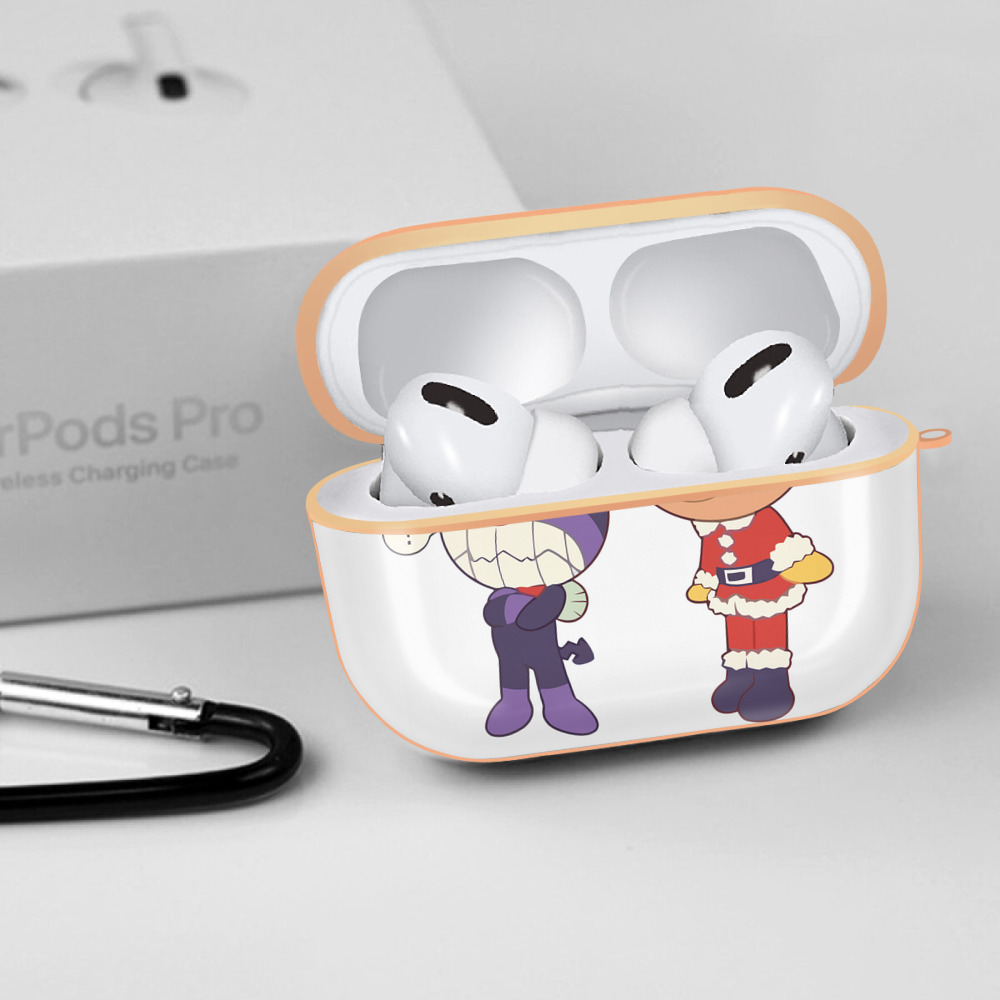 アンパンマン Anpanman 【AirPods Pro用】ハードシェル保護ケース｜耐衝撃・防指紋・カラビナ付き商品仕様