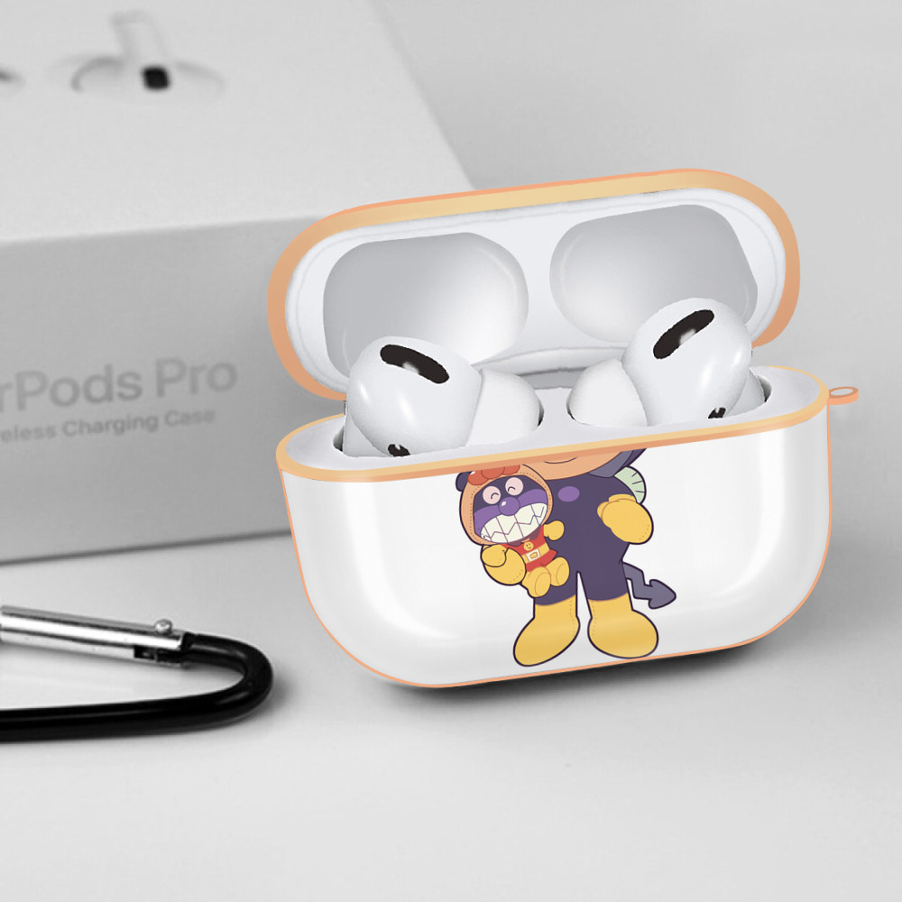 アンパンマン Anpanman 【AirPods Pro用】ハードシェル保護ケース｜耐衝撃・防指紋・カラビナ付き商品仕様