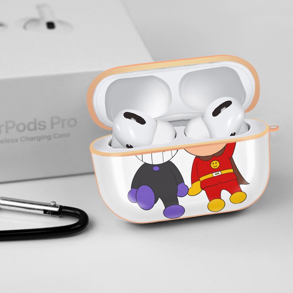 アンパンマン Anpanman 【AirPods Pro用】ハードシェル保護ケース｜耐衝撃・防指紋・カラビナ付き商品仕様