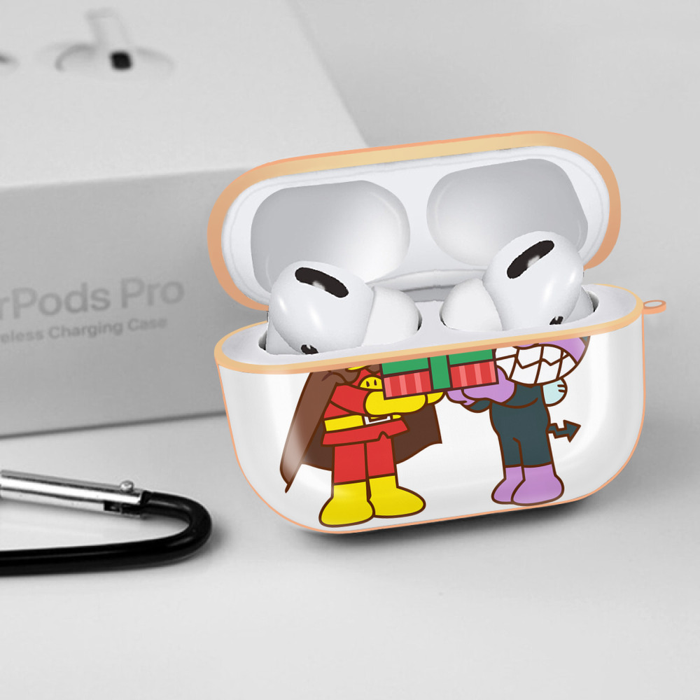 アンパンマン Anpanman 【AirPods Pro用】ハードシェル保護ケース｜耐衝撃・防指紋・カラビナ付き商品仕様