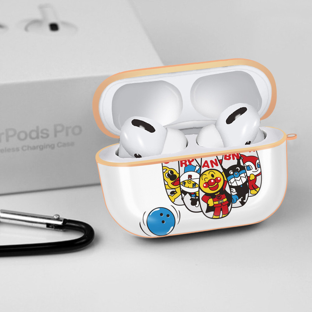 アンパンマン Anpanman 【AirPods Pro用】ハードシェル保護ケース｜耐衝撃・防指紋・カラビナ付き商品仕様